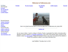 Tablet Screenshot of fatbrowne.com